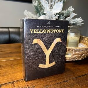 BRAND NEW Yellowstone Seasons 1-4 SEALED Blu-Ray Discs